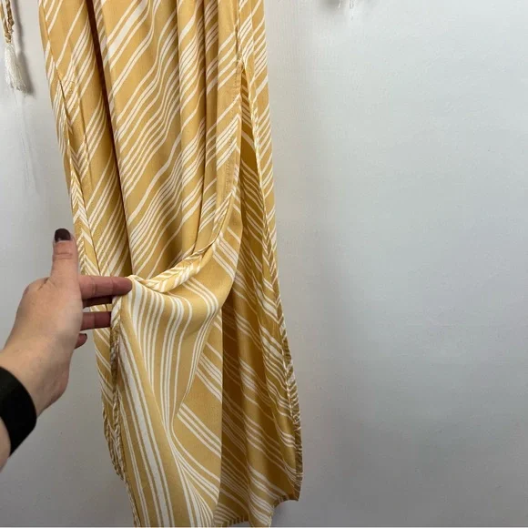 Faithful The Brand Yellow Striped Long Dress Size XS - Picture 7 of 13